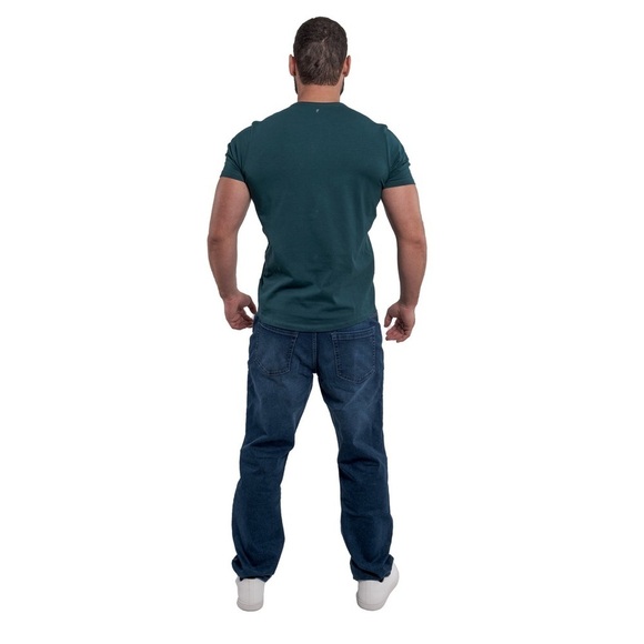 TPJ The Perfect Jean Thick Thicc Captain Midnight Blue Stretch Jeans 42x34 - Picture 3 of 12